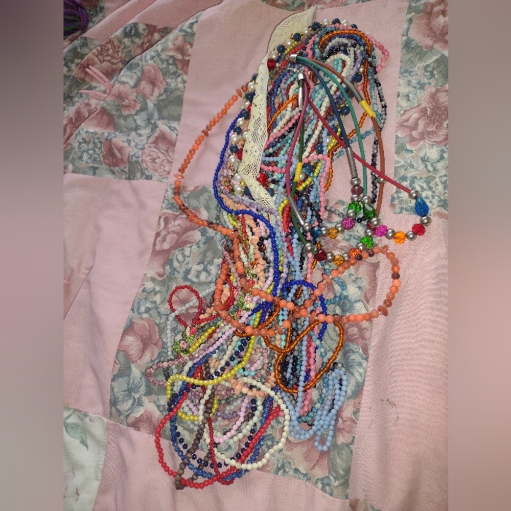 Colorful Beaded Necklace Set ( Different kinds)
